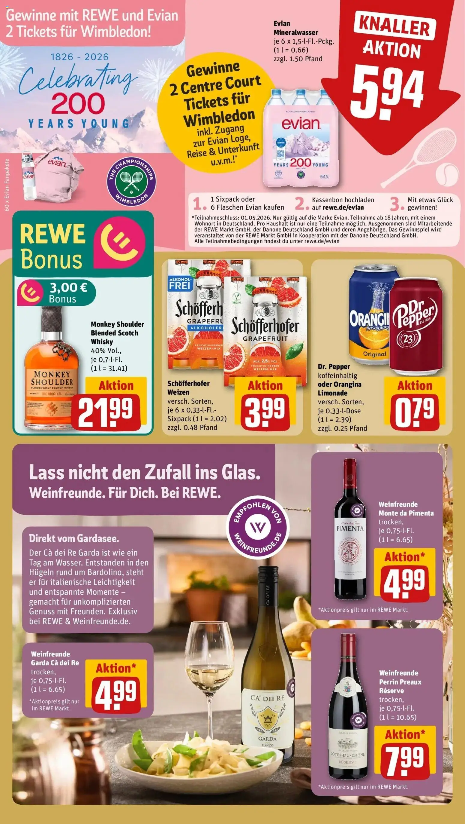 Rewe Prospekt Berlin / Steglitz	 – gültig ab 20.04.2026 | Seite: 17 | Produkte: Whisky, Limonade, Mineralwasser, Grapefruit