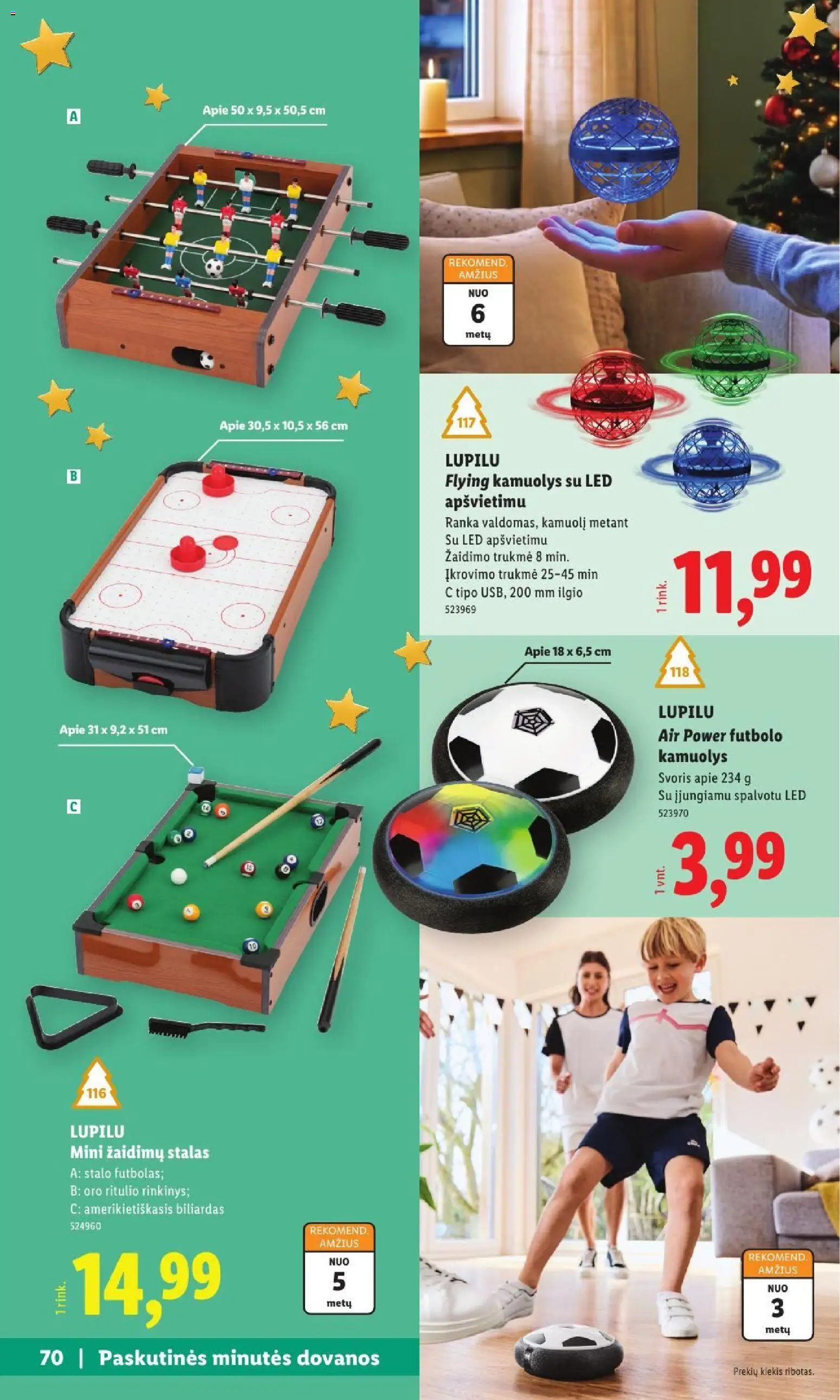 LIDL akcijos nuo 2026.11.02 | Puslapis: 70 | Prekių: Stalas
