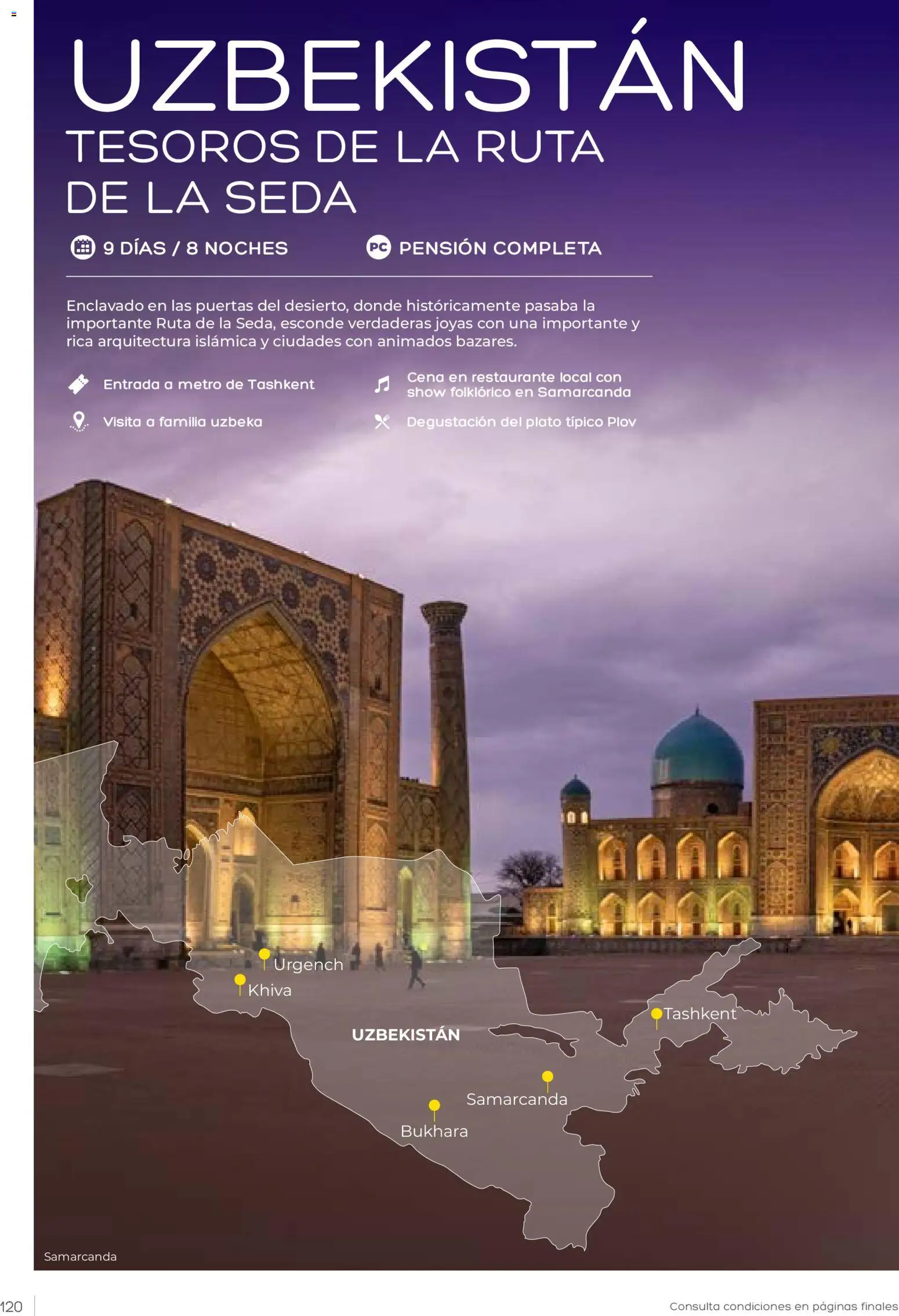 Viajes El Corte Inglés Club de Vacaciones otoño primavera │ válido desde el 01/09/2026 | Página: 120