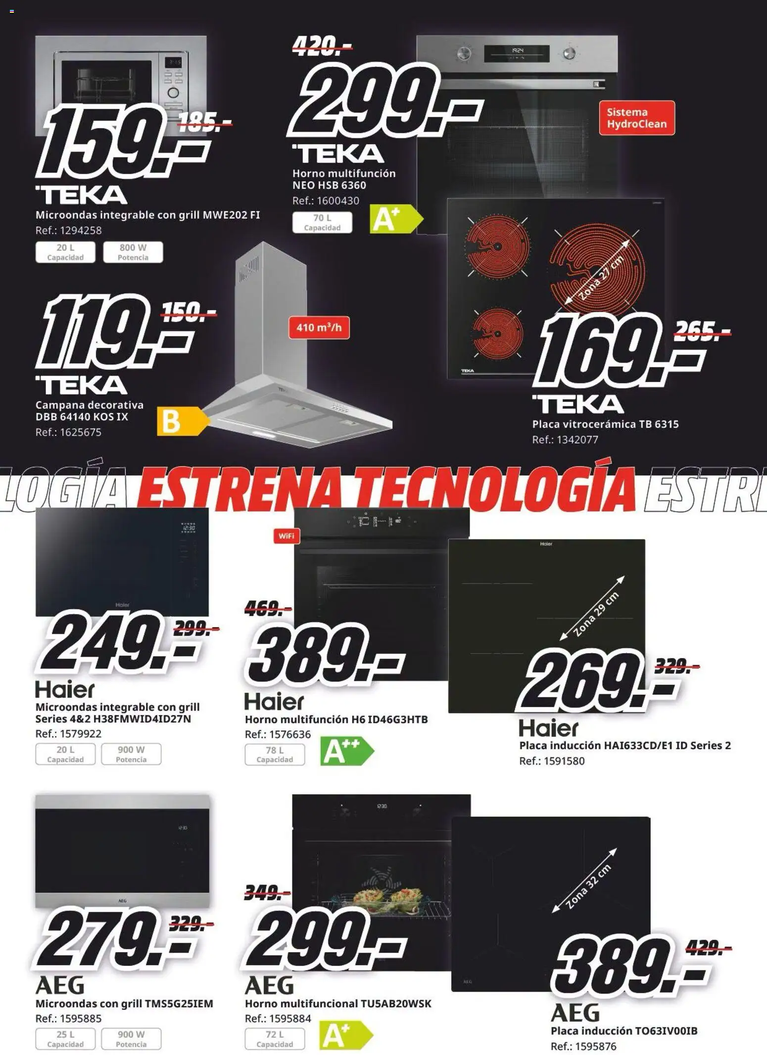 Media Markt folleto │ válido desde el 24/07/2026 | Página: 9 | Productos: Horno