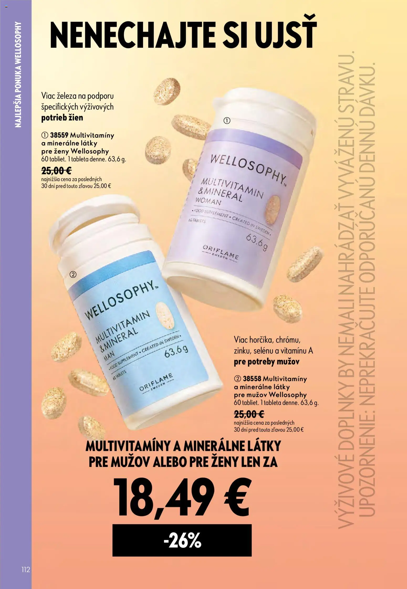 Nové Oriflame akcie – leták je platný od 29.07.2026 | Strana: 112