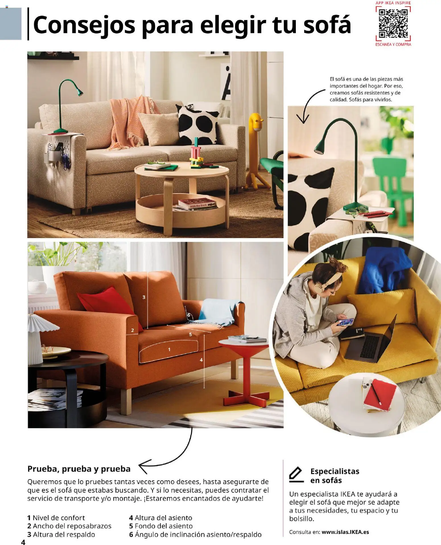 IKEA - Sofás │ válido desde el 28/09/2026 | Página: 4 | Productos: Sofás, Té, Sofá