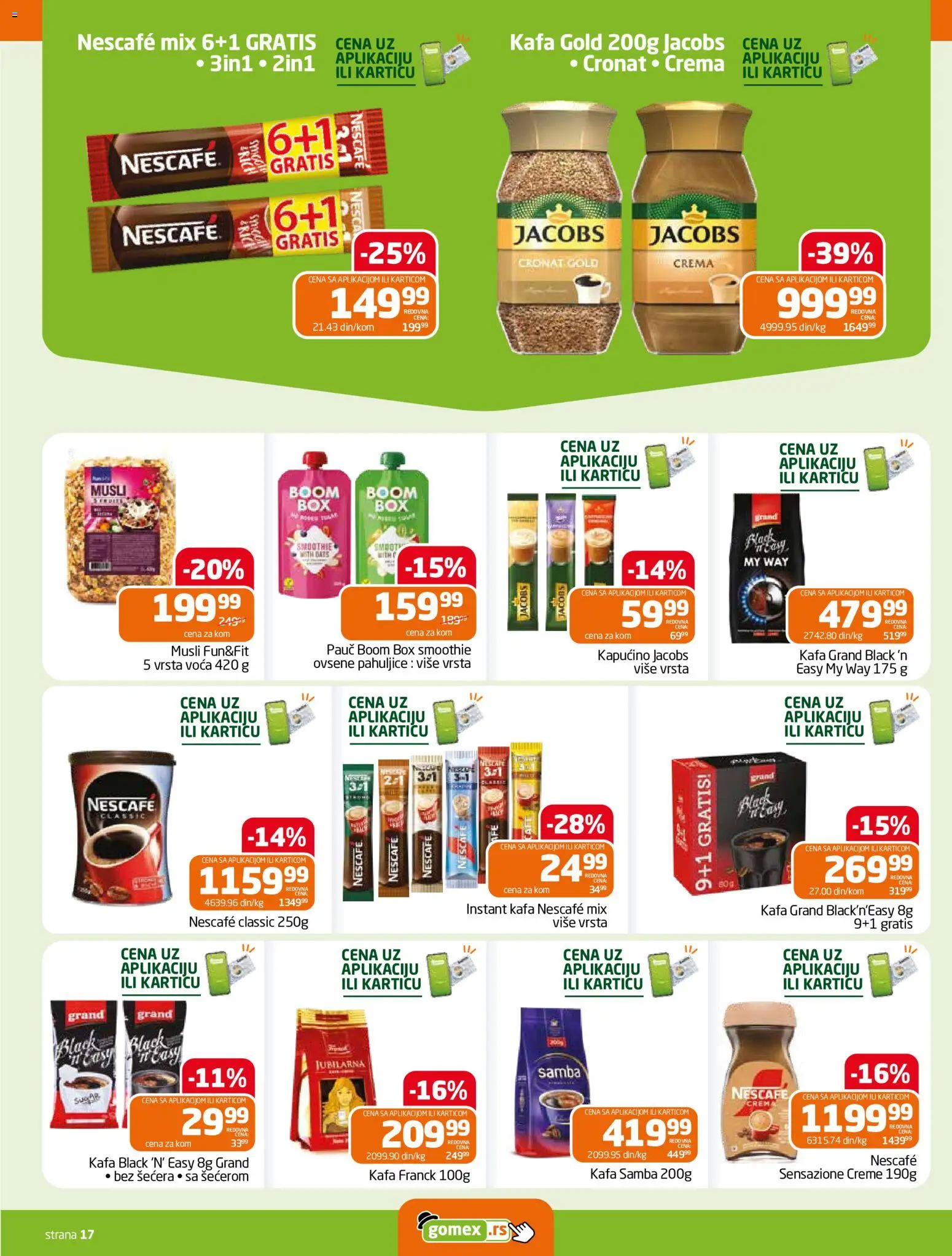 Gomex katalog - važi od 02.09.2026 | Strana: 17
