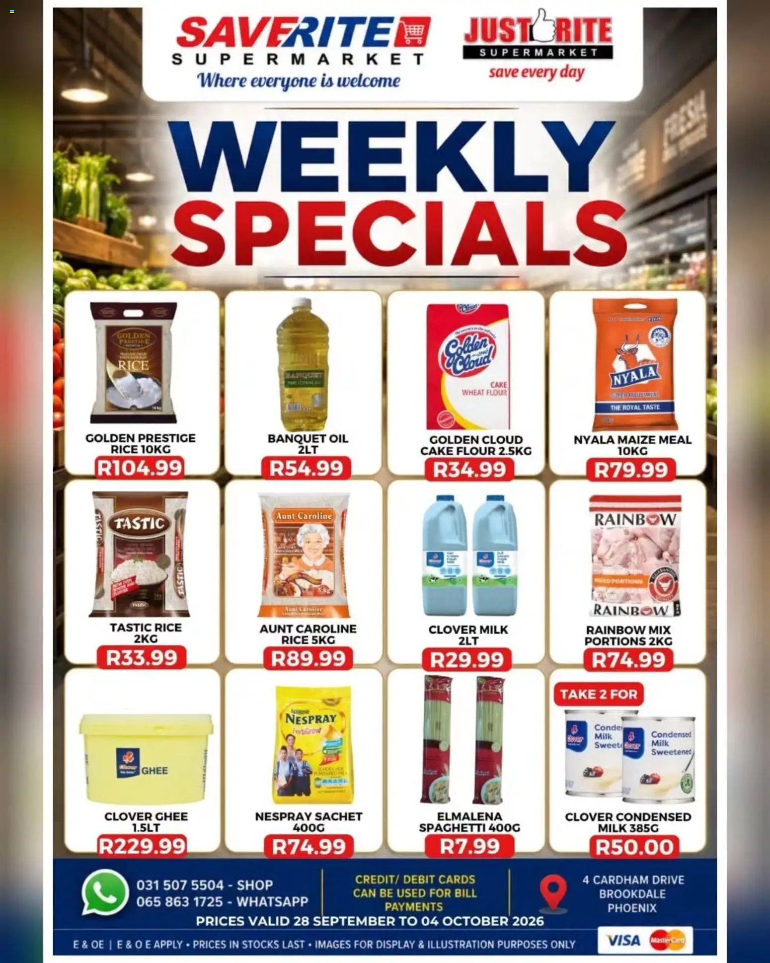 New Saverite catalogue – valid from 28/09/2026 | Page: 1
