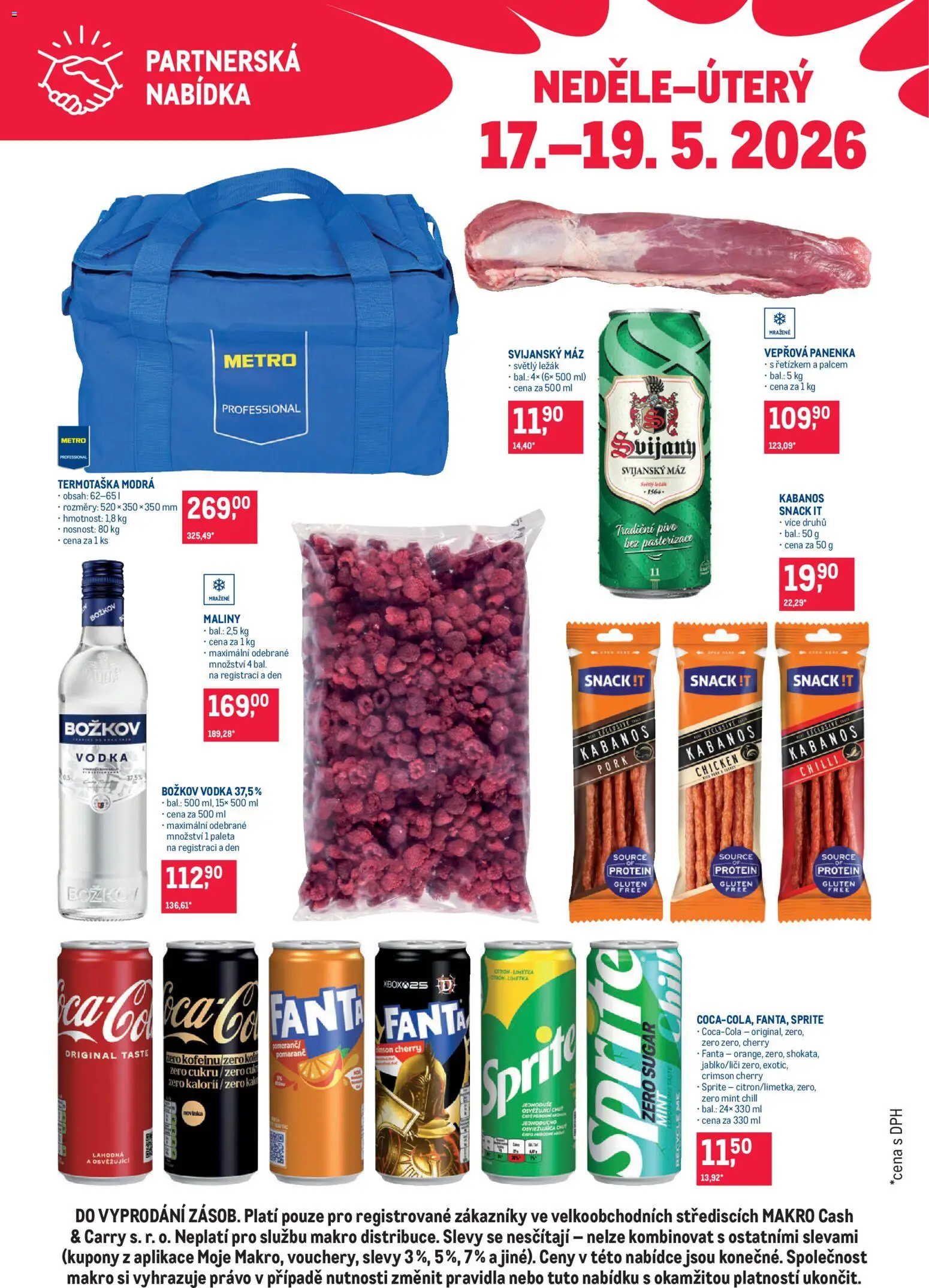 Makro leták - Partnerská nabídka od 17.05.2026 | Strana: 1
