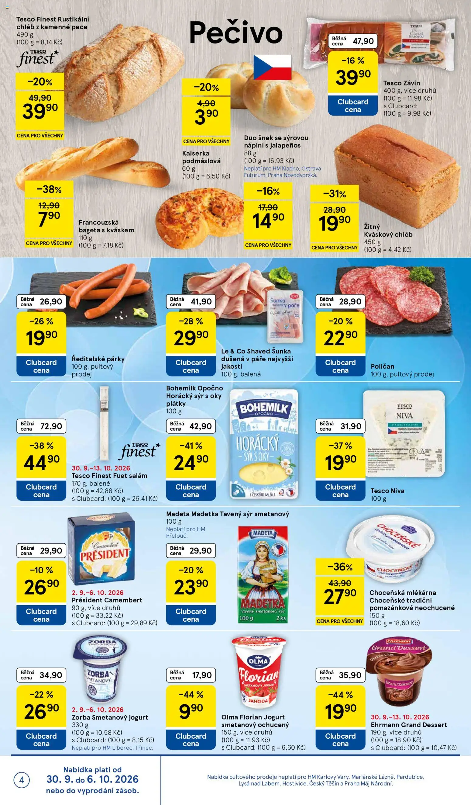 Tesco leták - Hypermarket od 30.09.2026 | Strana: 4