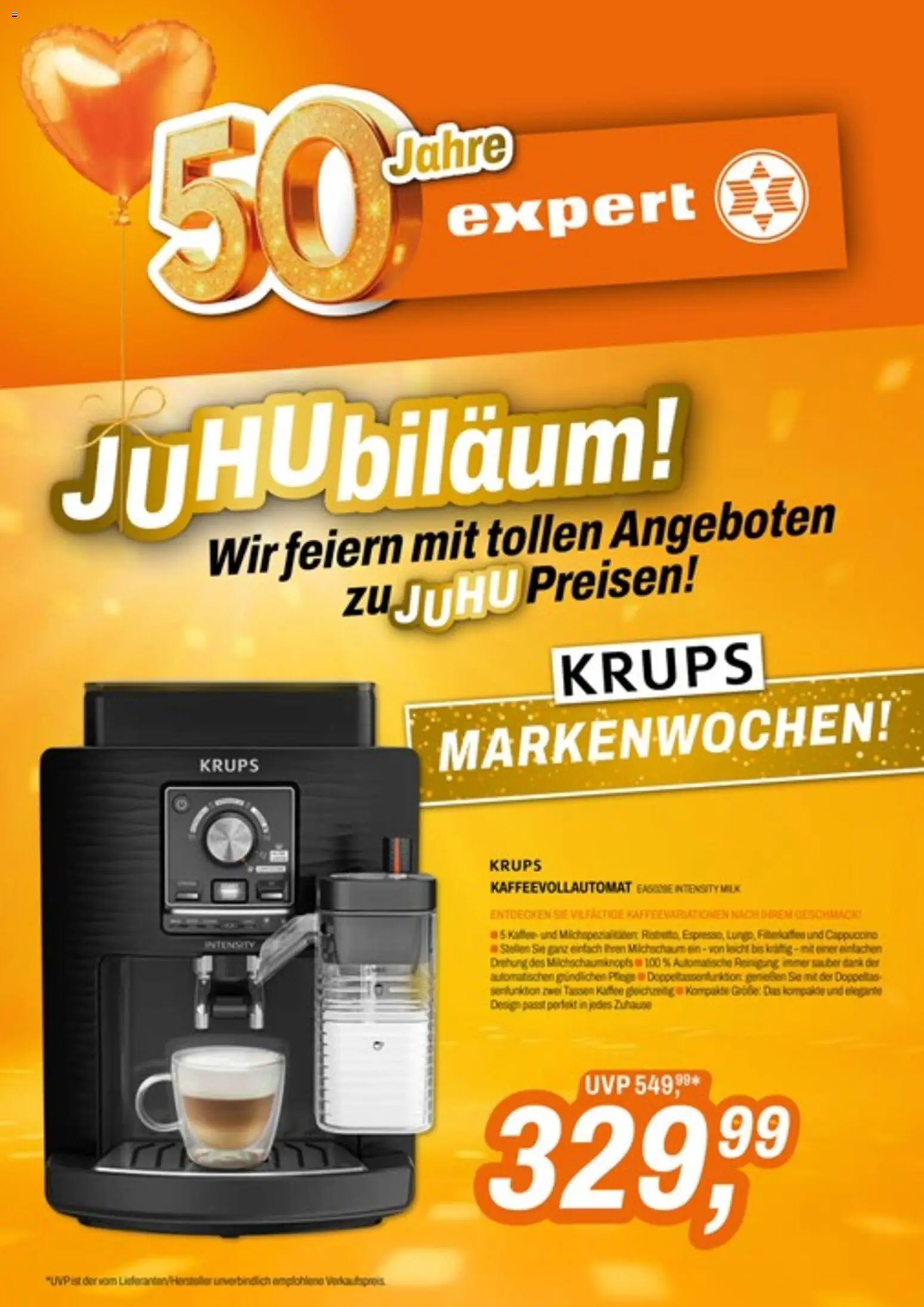 Expert Prospekt aktuell gültig ab 14.09.2026 | Seite: 1 | Produkte: Kaffee