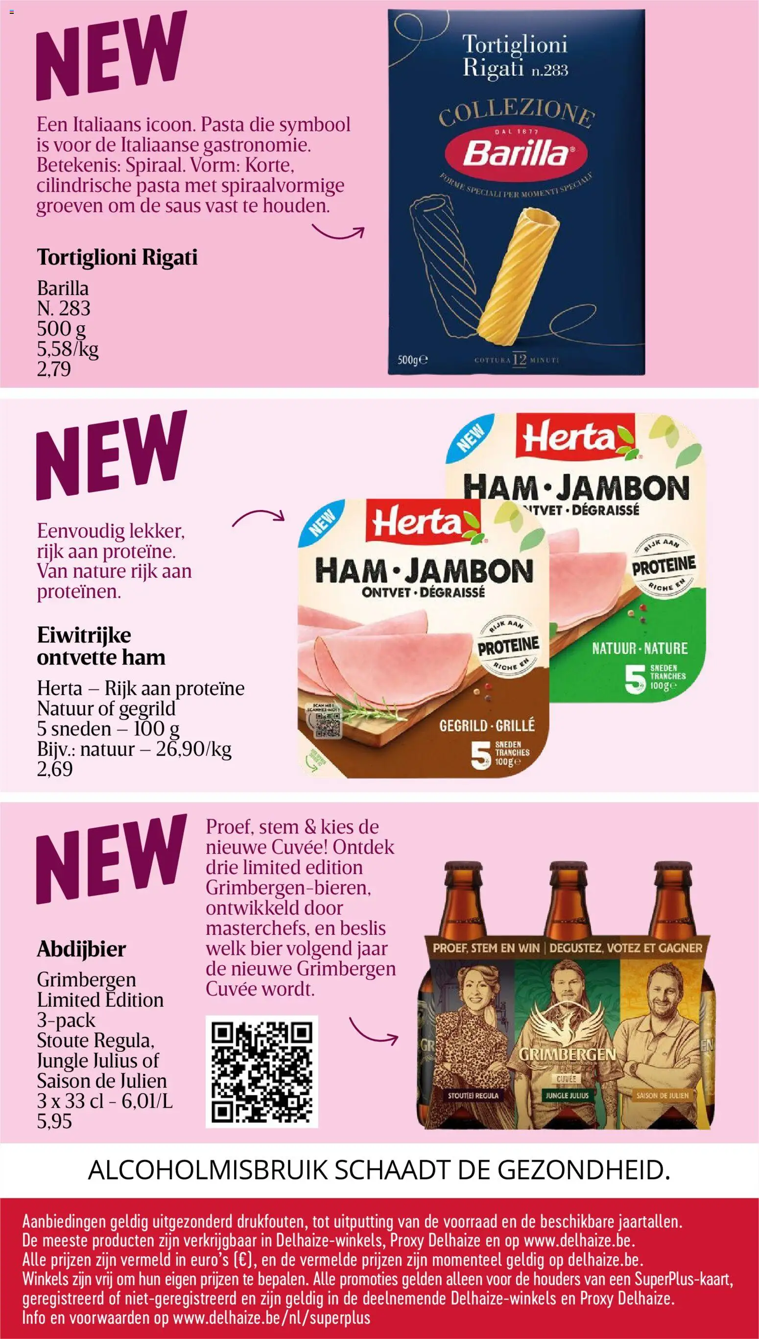 {H1} | Pagina: 43 | Producten: Ham, Bier, Barilla, Proteïne
