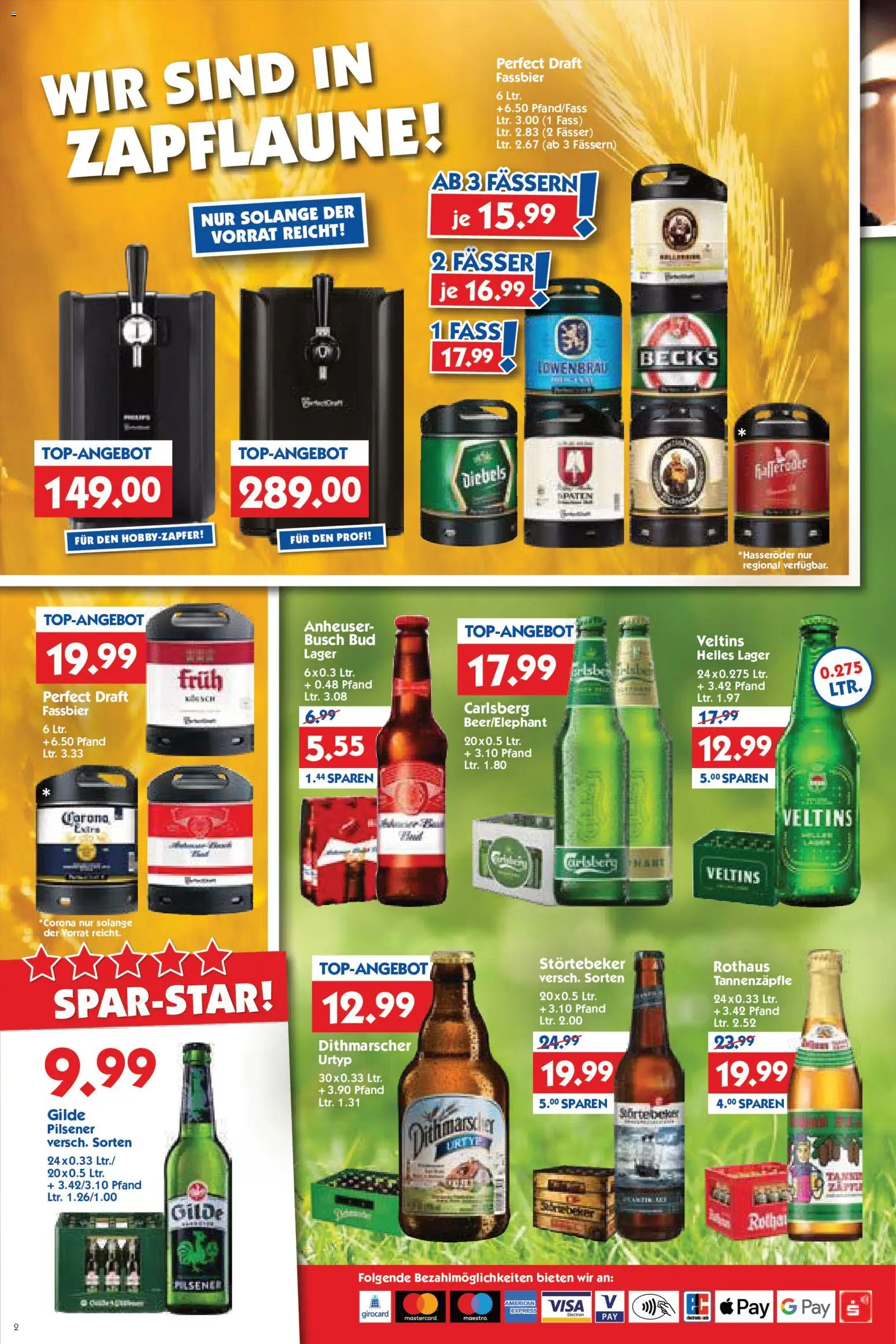 HOL’AB! Prospekt – gültig ab 10.08.2026 | Seite: 2 | Produkte: Carlsberg, Diebels, Hasseröder, Veltins