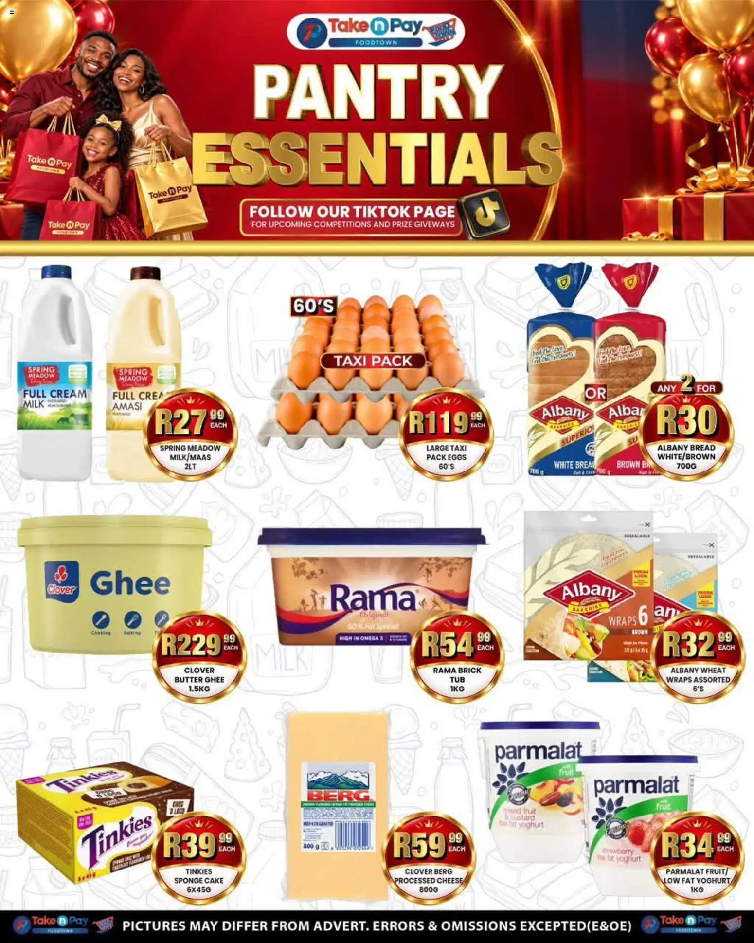 New Take n Pay catalogue – valid from 21/09/2026 | Page: 18 | Products: Milk, Cheese, Bread, Cream