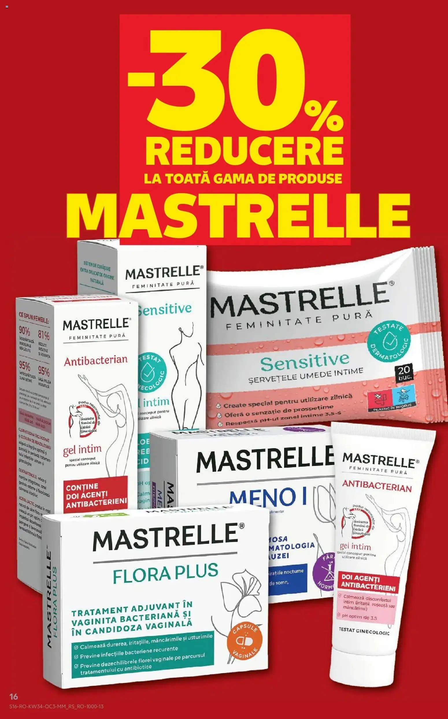 Kaufland Carei 19.08.2026 - Revista si Oferta | Pagină: 16 | Produse: Gel intim, Șervețele umede, Plus