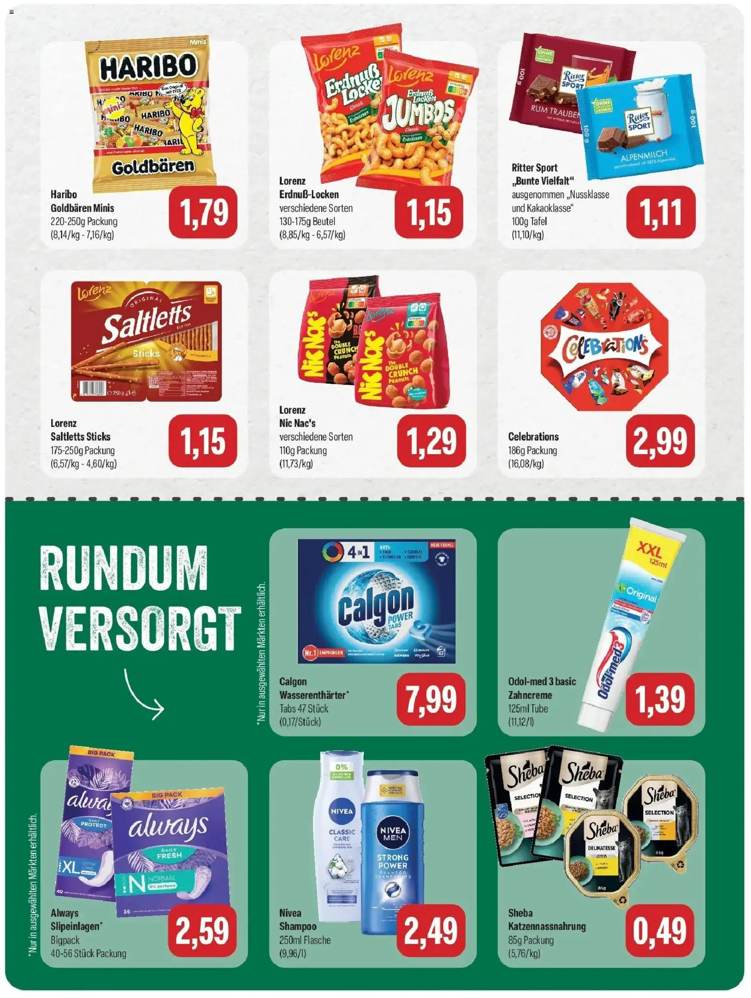 Feneberg Aktuelle Angebote (ab 25.10.2026) zum Blättern | Seite: 12 | Produkte: Haribo, Trauben, Rum, Shampoo