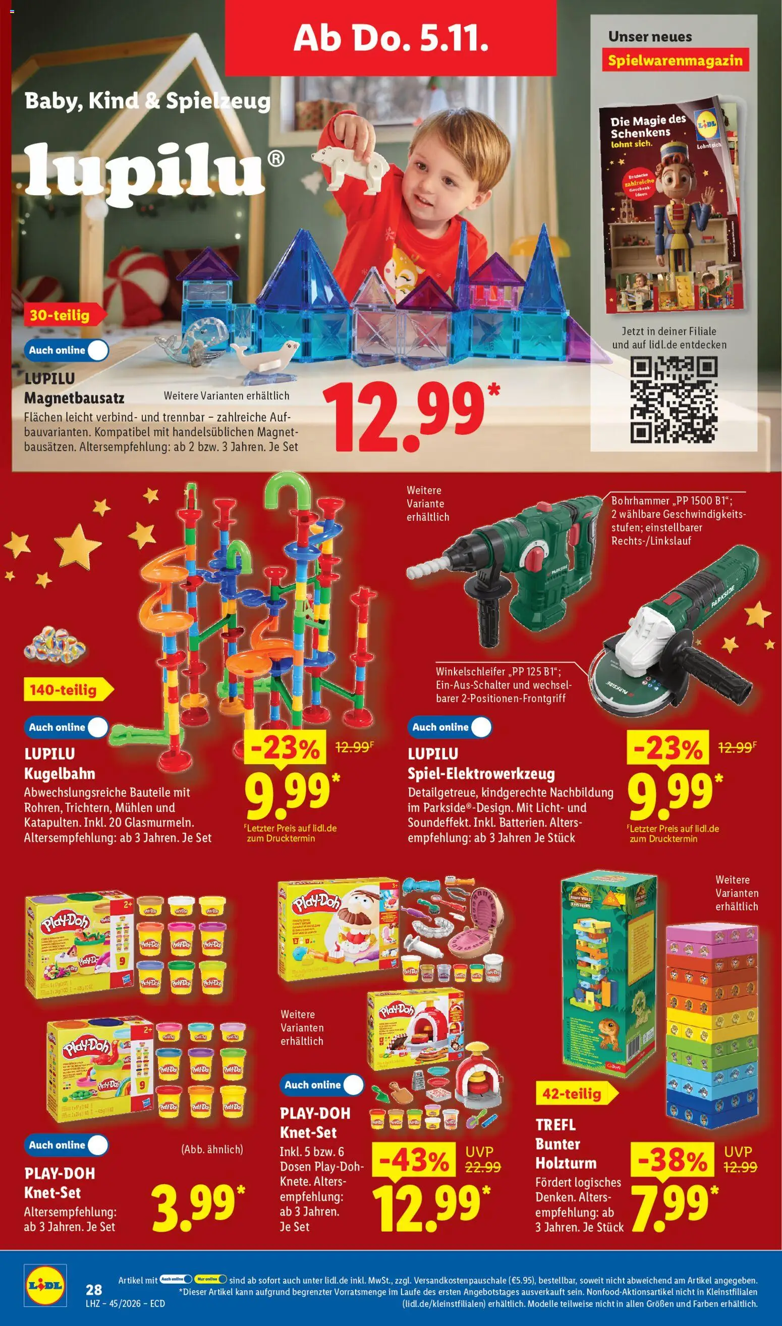 Lidl Německo leták od 02.11.2026 | Strana: 18 | Produkty: Parkside