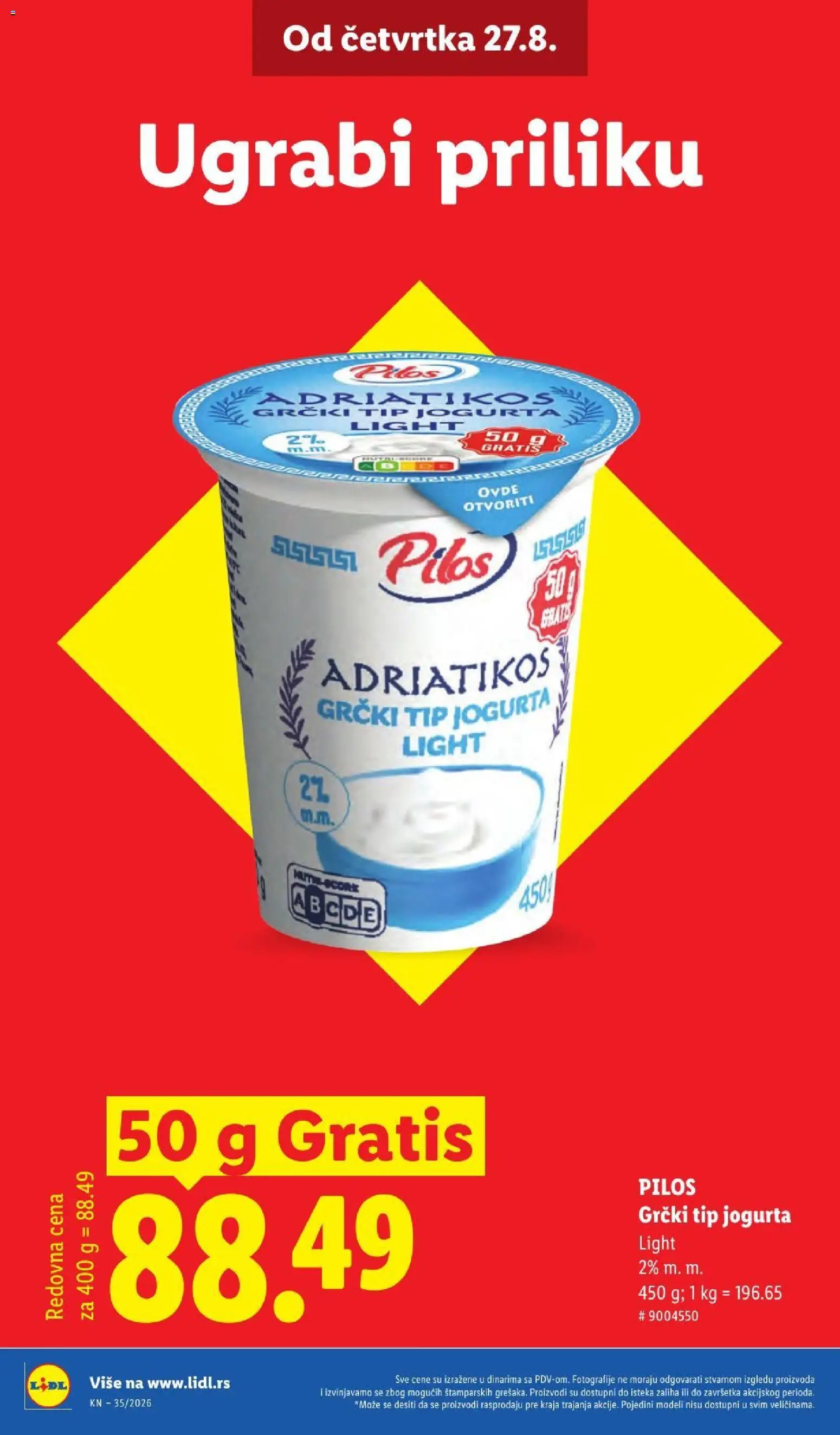Lidl katalog - važi od 27.08.2026 | Strana: 6