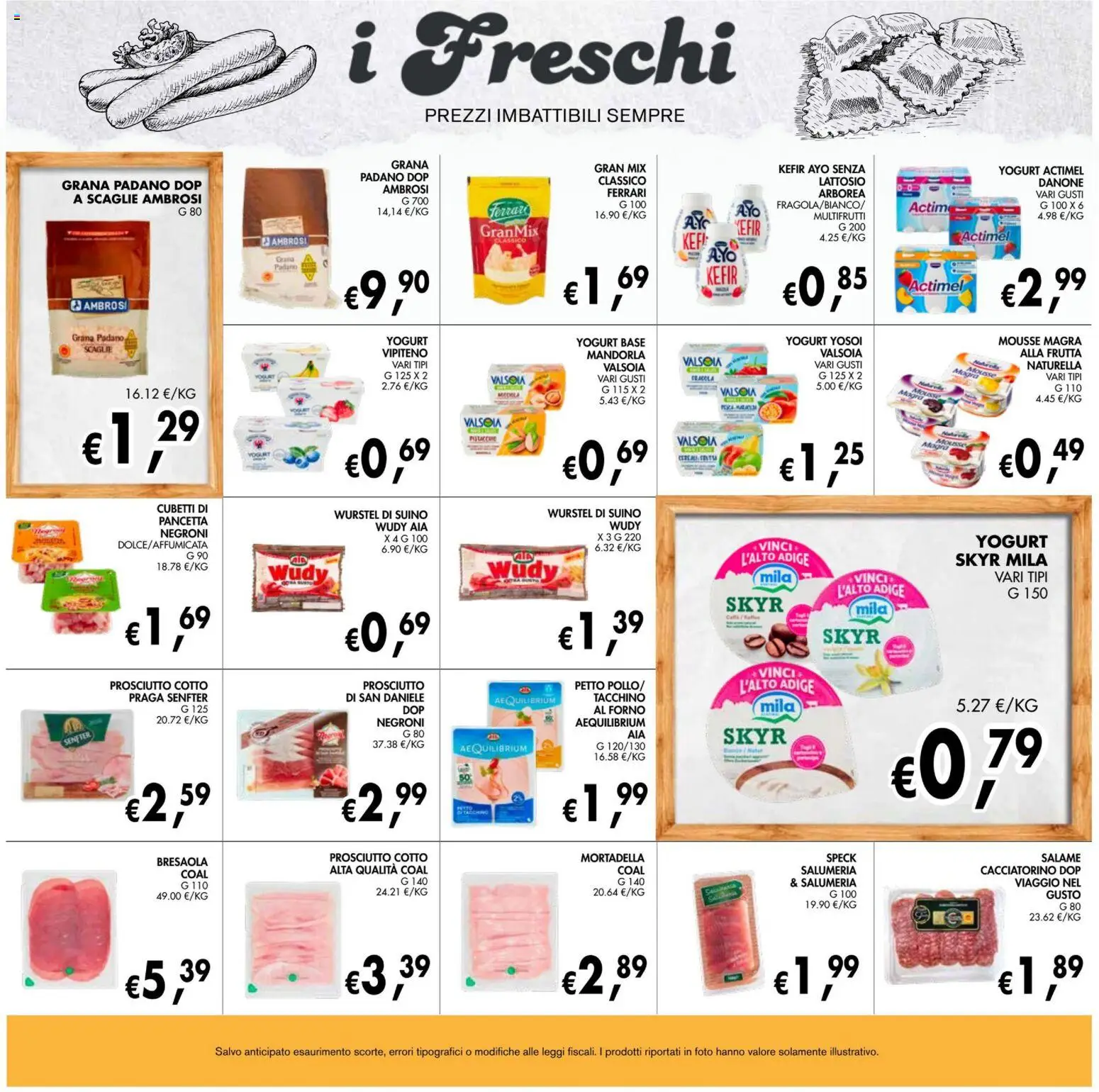 Volantino Coal del 02/07/2026 | Pagina: 11 | Prodotti: Bresaola, Frutta, Prosciutto, Grana Padano