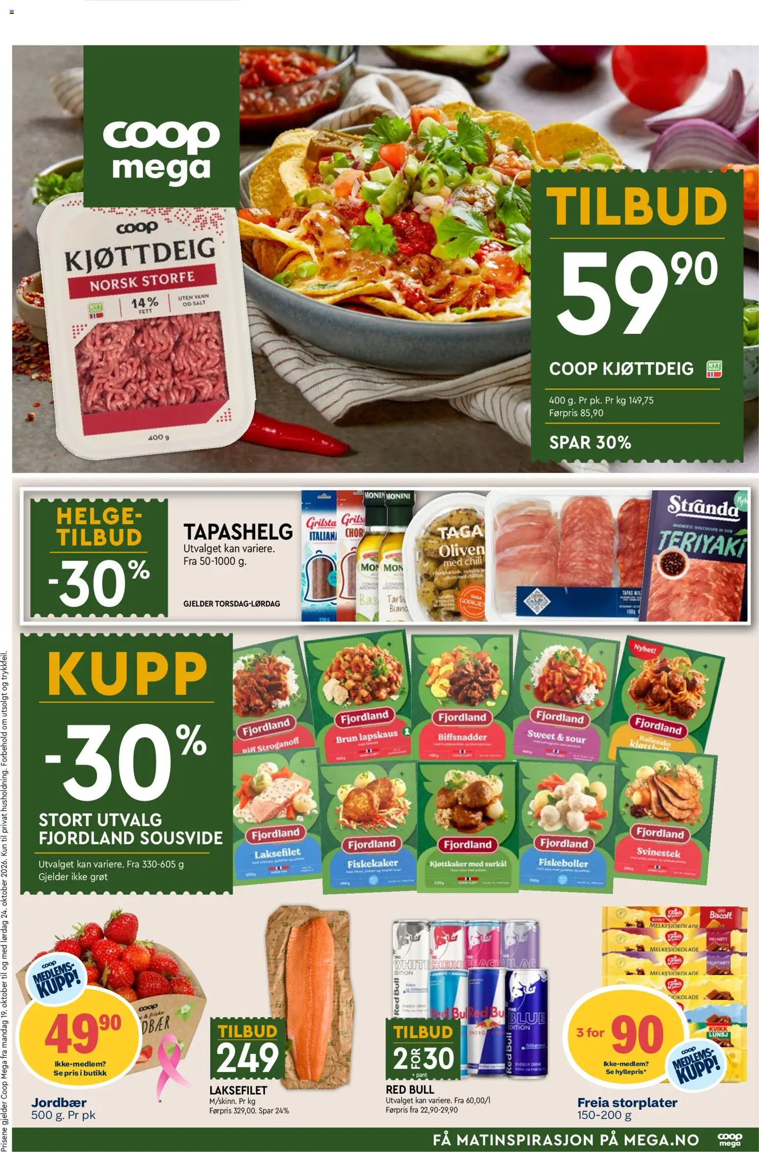 {H1} | Side: 1 | Produkter: Monin, Fjordland, Chili, Jordbær