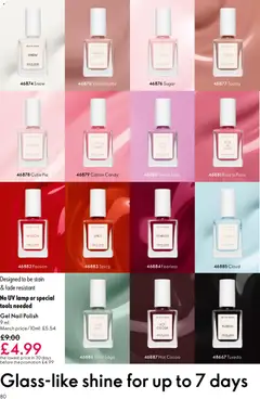 Preview of Oriflame - Offers valid from 27.05.2026 | Page: 80 | Products: Lamp, Nail polish, Papier carton, Cocoa