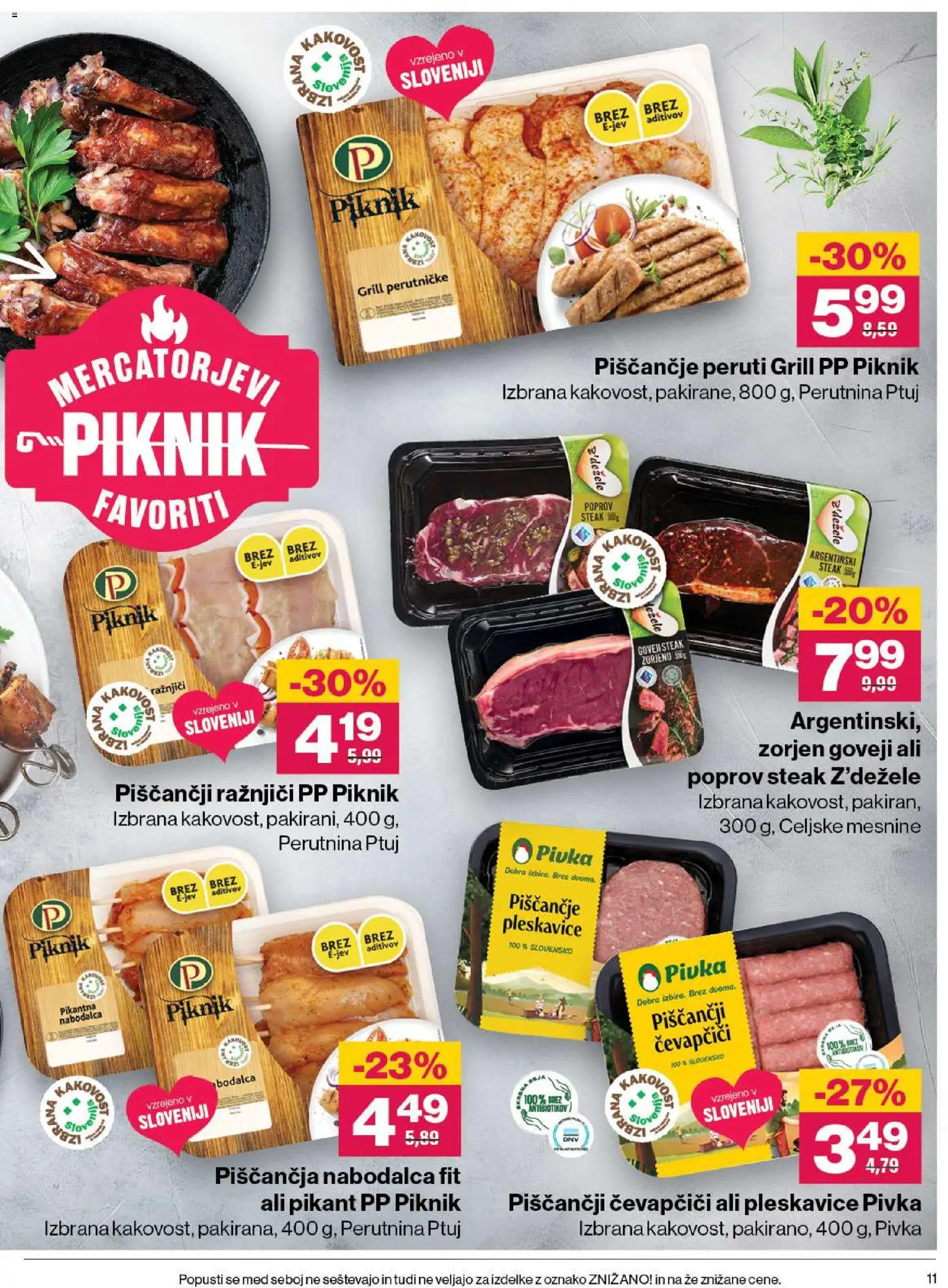 Novi Mercator katalog ponudbe – veljaven od 06.08.2026 | Stran: 11