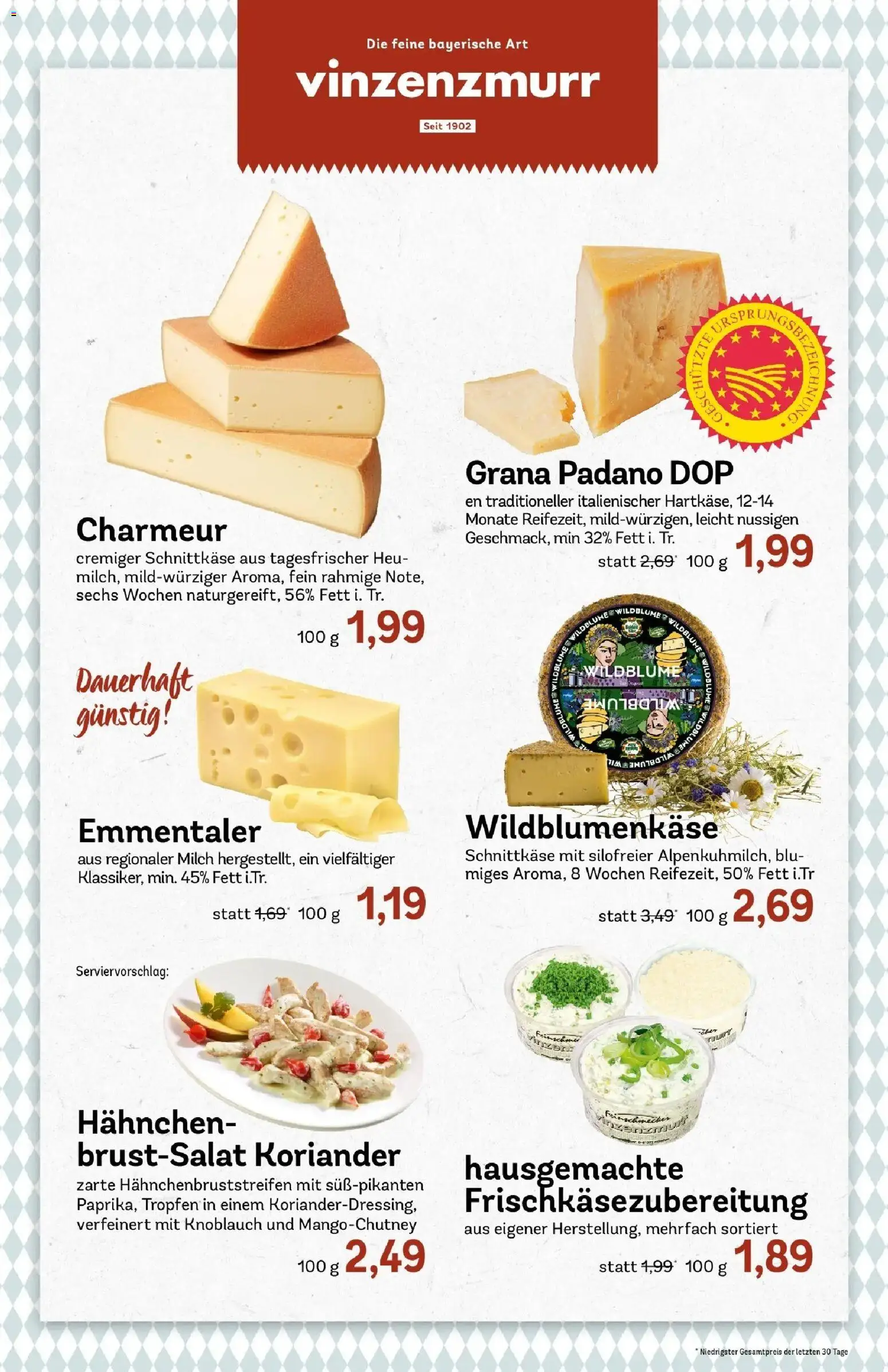 REWE Prospekt ab 04.05.2026 zum Blättern » Angebote | Seite: 14 | Produkte: Hahnchen, Milch, Knoblauch