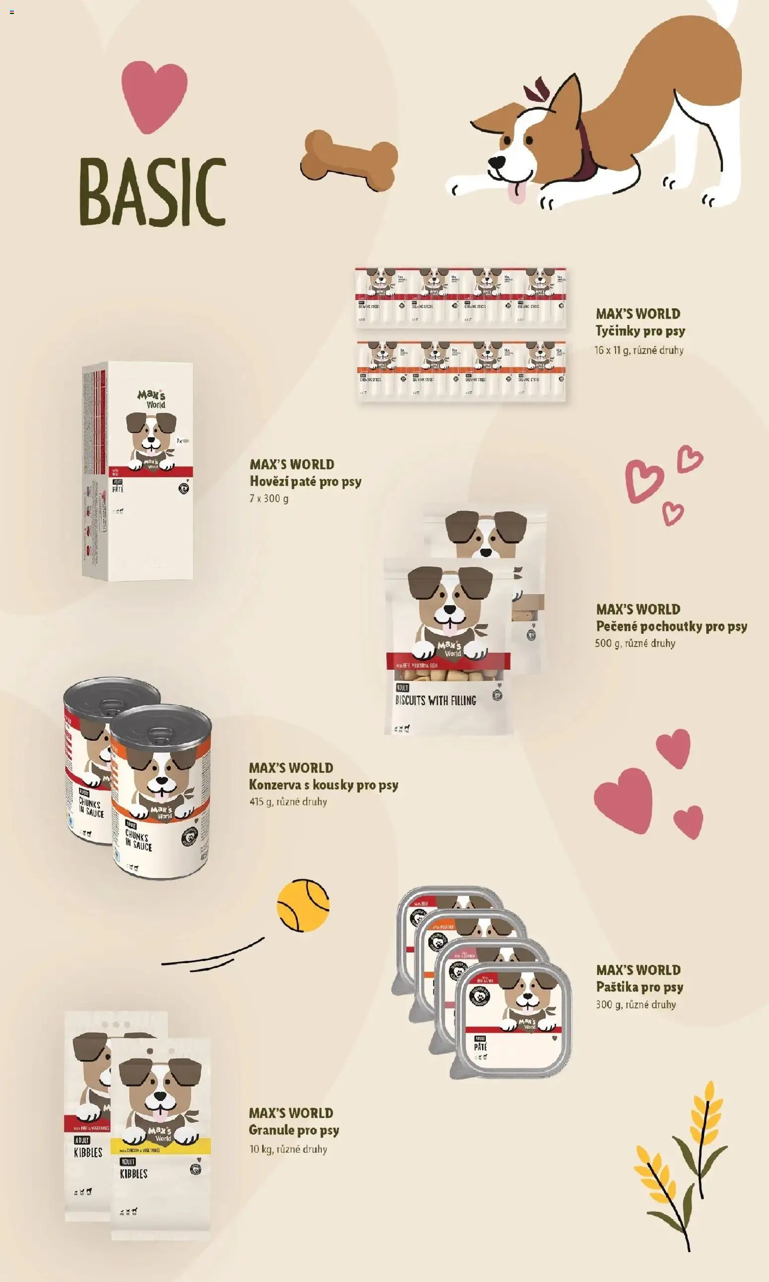 Lidl leták od 12.10.2026 - Nový akční leták | Strana: 13 | Produkty: Granule pro psy, Granule, Tyčinky, Paštika