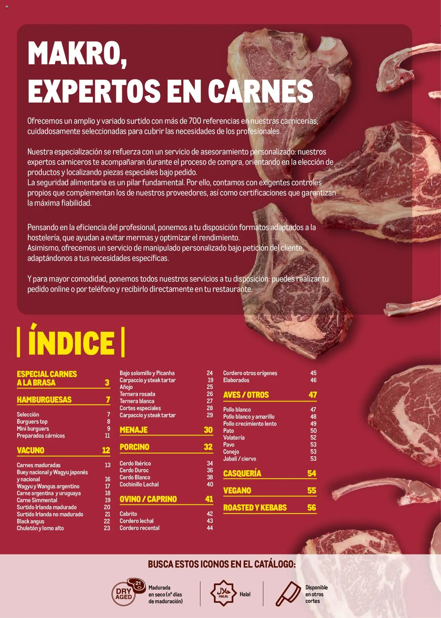 Makro Expertos en carnes Canarias │ válido desde el 01.06.2026 | Página: 2 | Productos: Μπιμπερό, Cerdo, Té, Teléfono