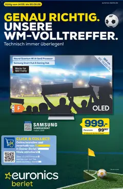 Euronics Prospekt Berlet ab 14.05.2026 gültig