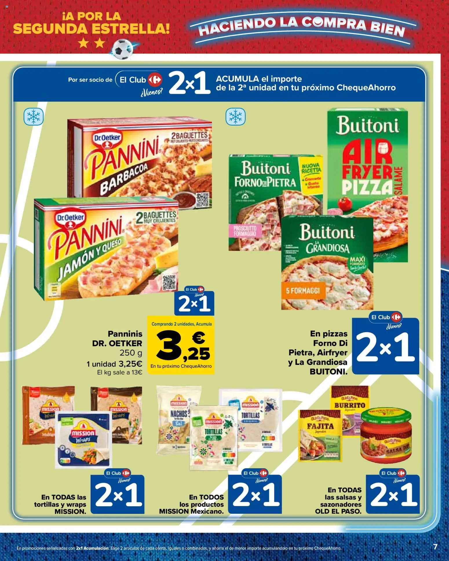 Carrefour Especial final │ válido desde el 17/07/2026 | Página: 7 | Productos: Καλτσάκια μισά, Queso, Jamón, Barbacoa