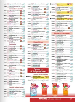 Maximo - Prévisualisation de Maximo catalogue valide à partir de 22.05.2026 | Page: 61 | Produits: Orange, Yaourtière, Café, Céréales