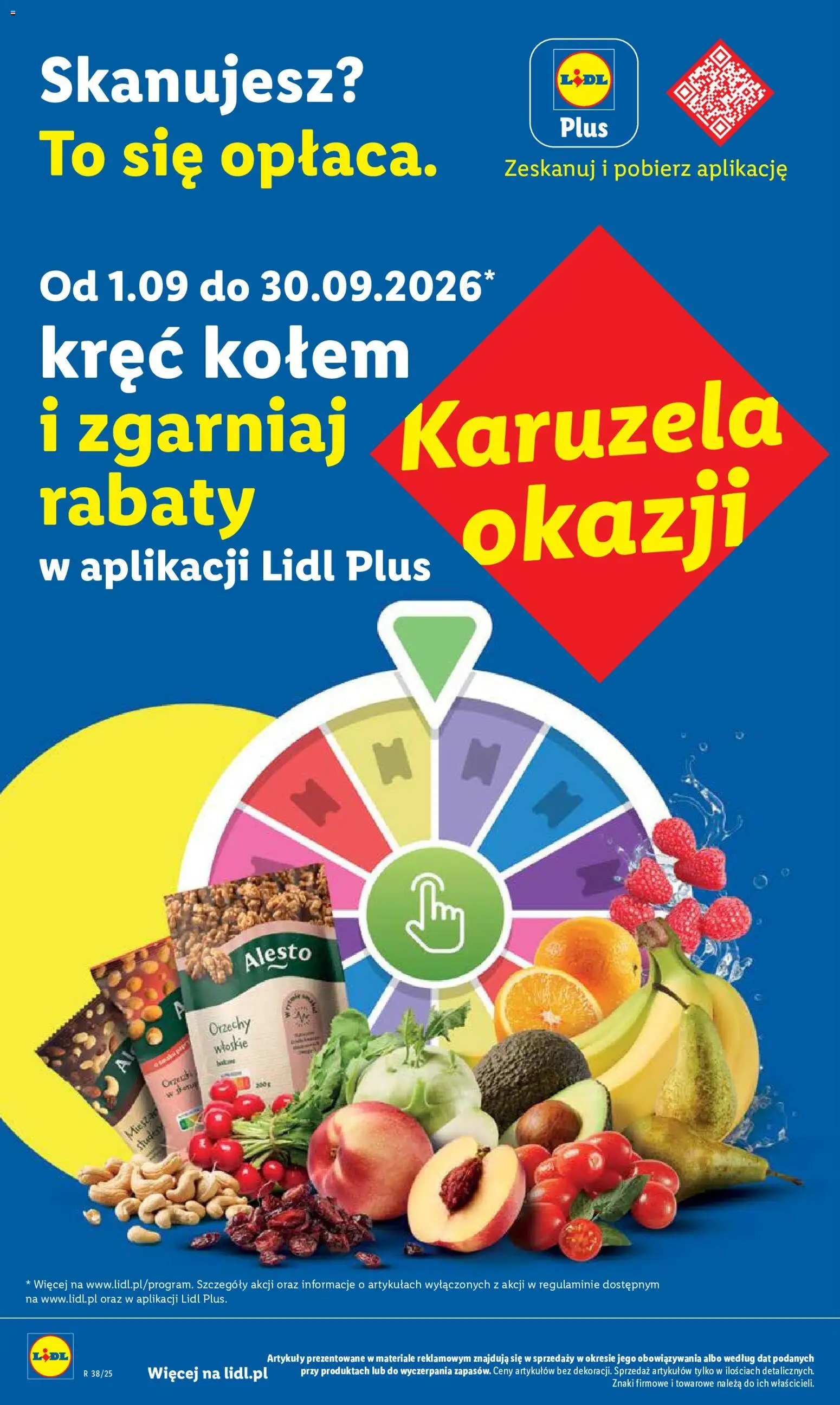 Lidl Polsko leták od 21.09.2026 | Strana: 38