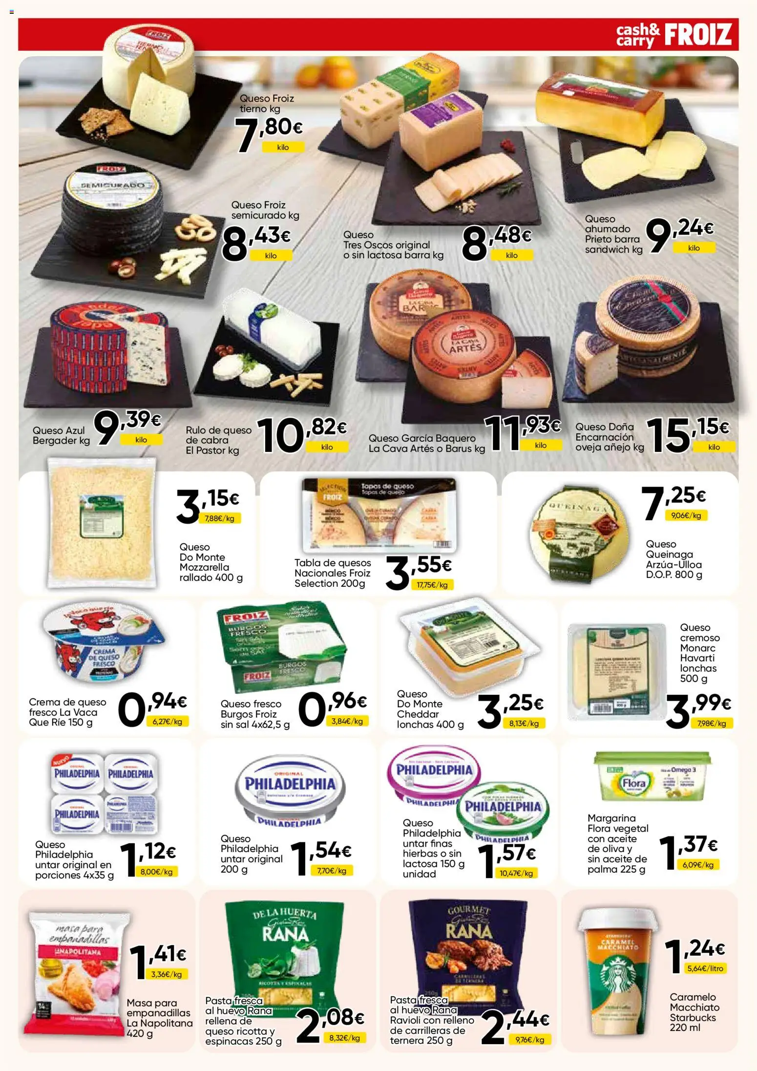 Froiz - Folleto Cash │ válido desde el 30/09/2026 | Página: 11 | Productos: Omega, Queso Philadelphia, Sal, Queso azul