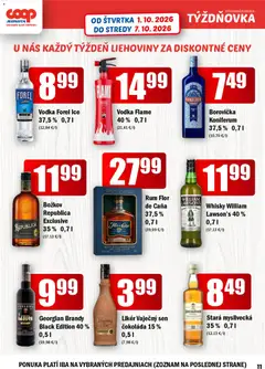COOP Jednota leták platný od 01.10.2026 | Strana: 11