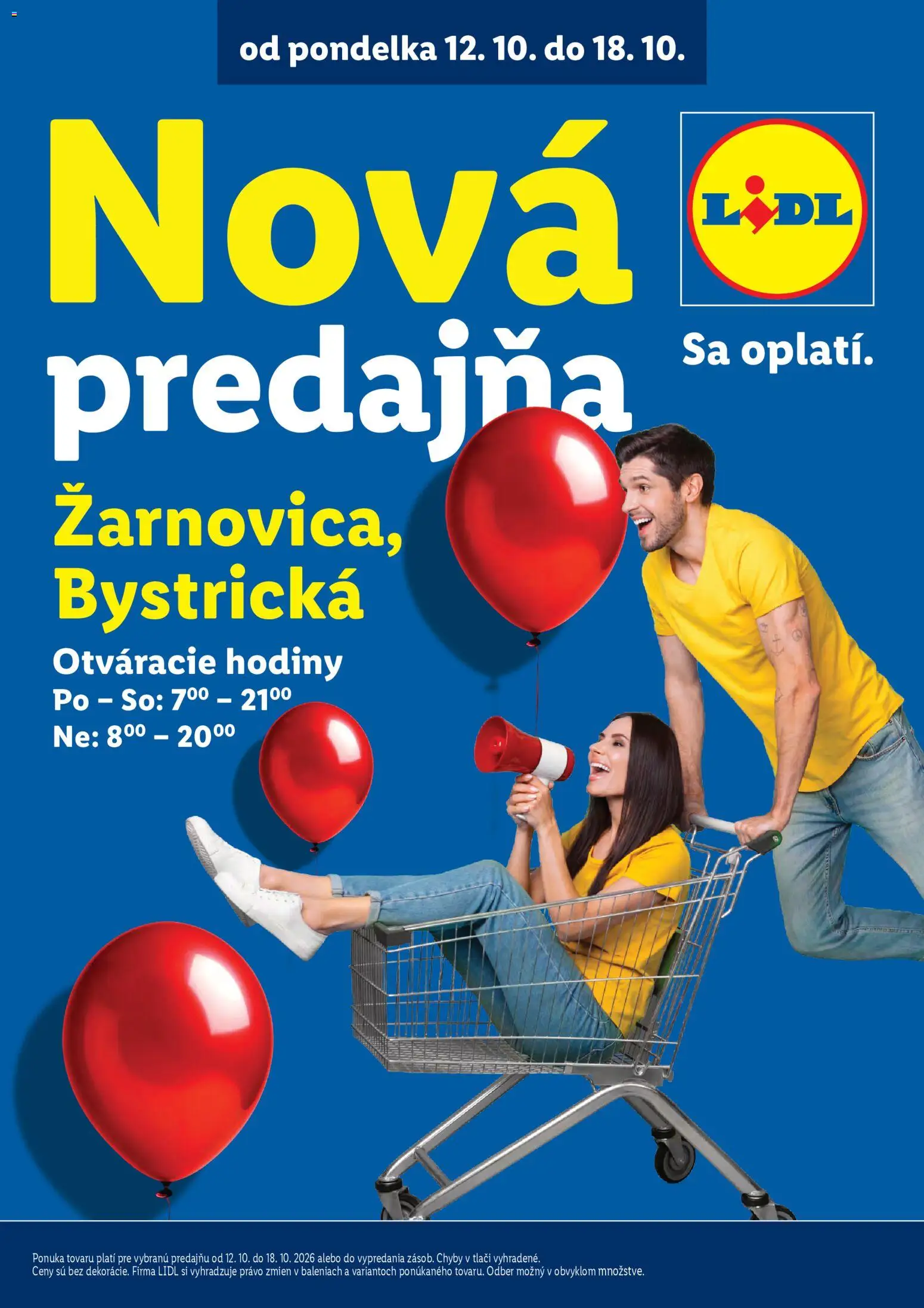 Nové Lidl akcie – leták je platný od 12.10.2026 | Strana: 1 | Produkty: Hodiny