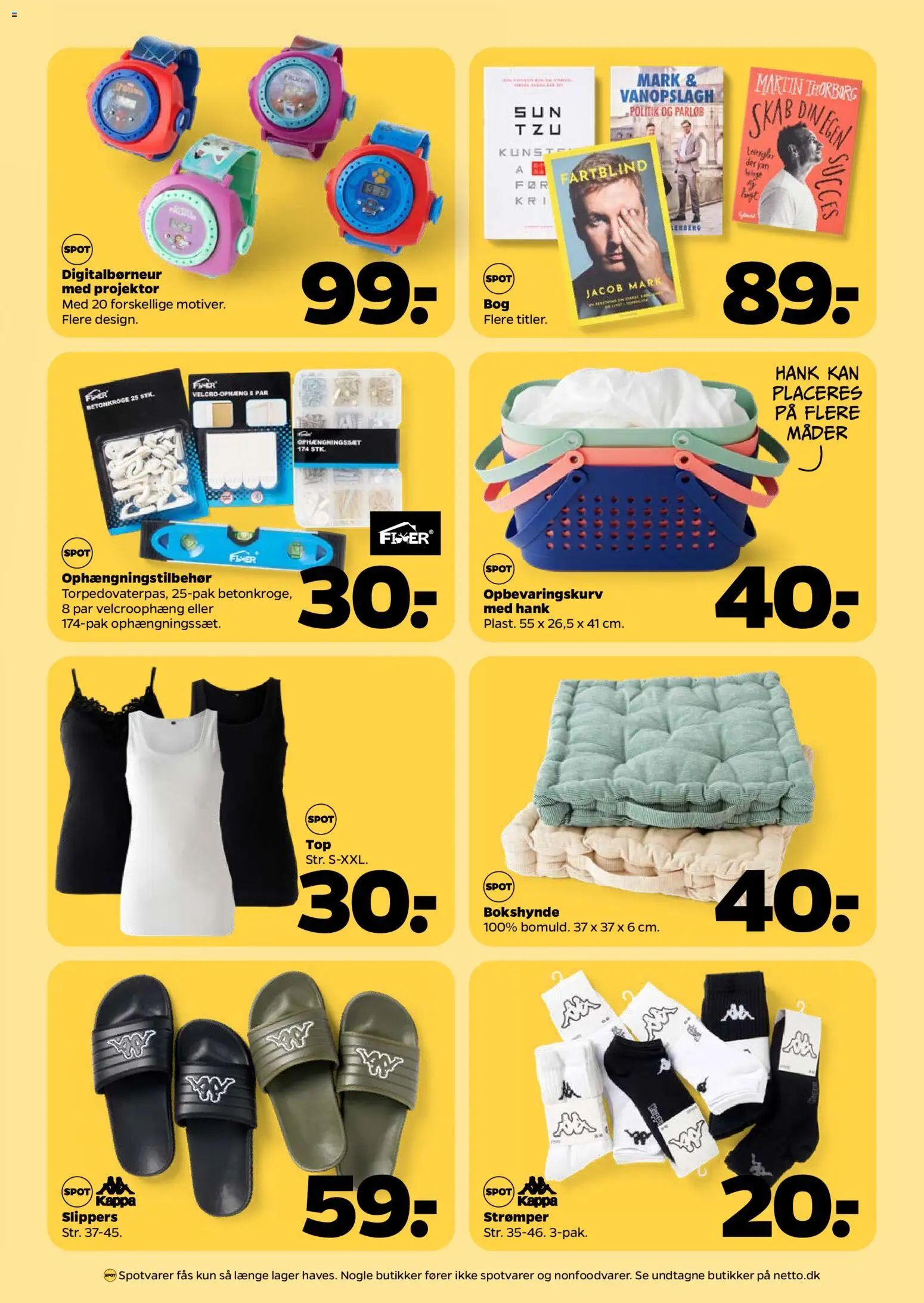 Netto tilbudsavis – gyldig fra 18/07/2026 | Side: 27 | Produkter: Projektor, Skab, Strømper