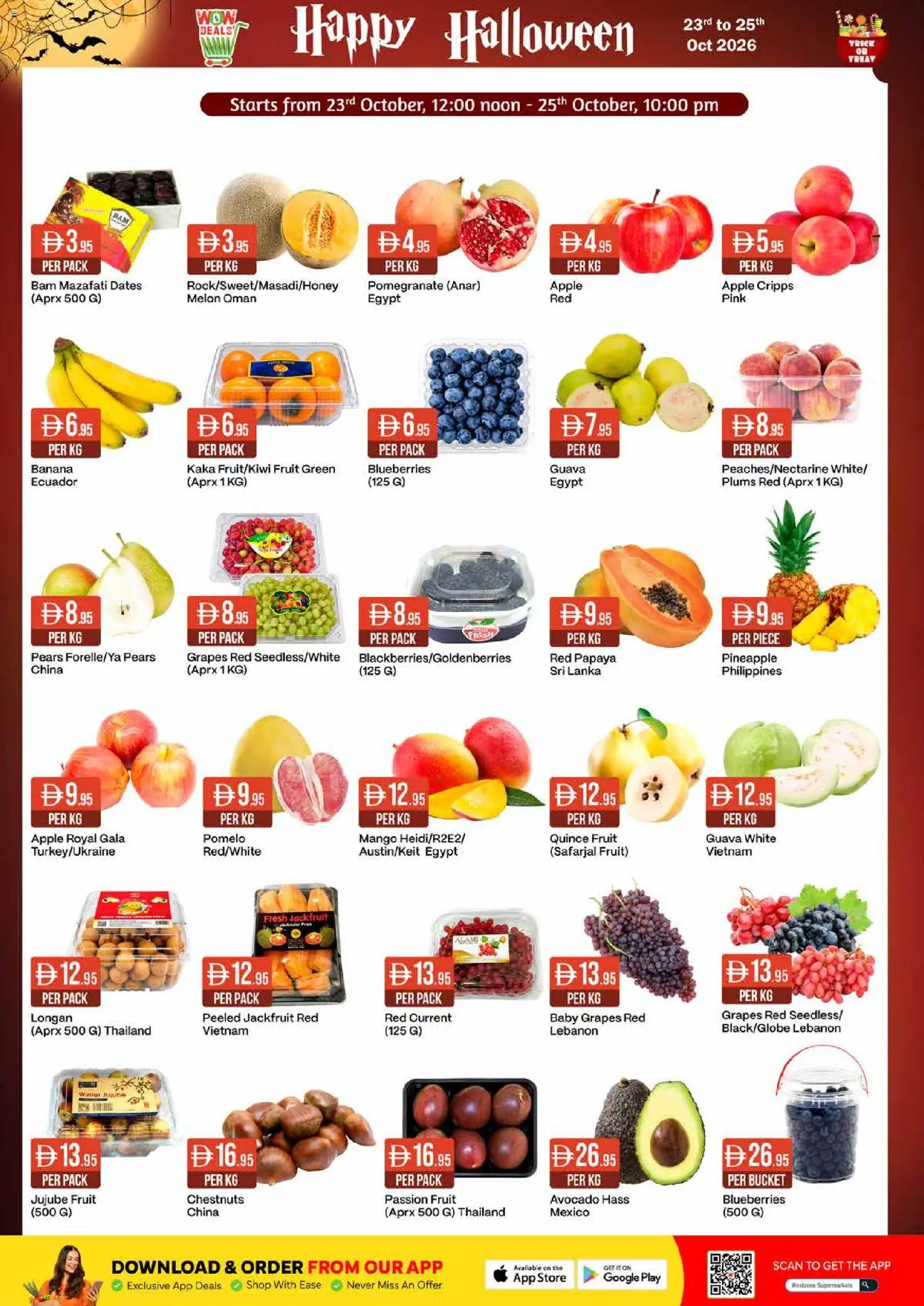 {H1} | Page: 20 | Products: Dates, Banana, Mango, Pears