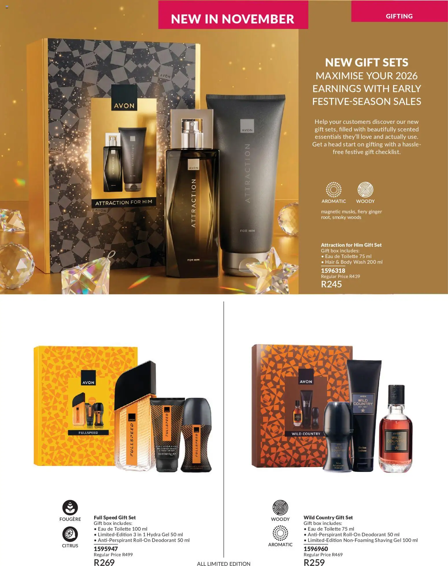 New Avon catalogue – valid from 01/10/2026 | Page: 21 | Products: Box, Eau de toilette, Deodorant, Antiperspirant