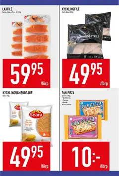 Matdax erbjudanden - Förhandsvisning av reklamblad från butik Matdax aktuell från 05/10/2026 | Sida: 14 | Produkter: Kycklingfile, Chili, Pizza, Laxfilé