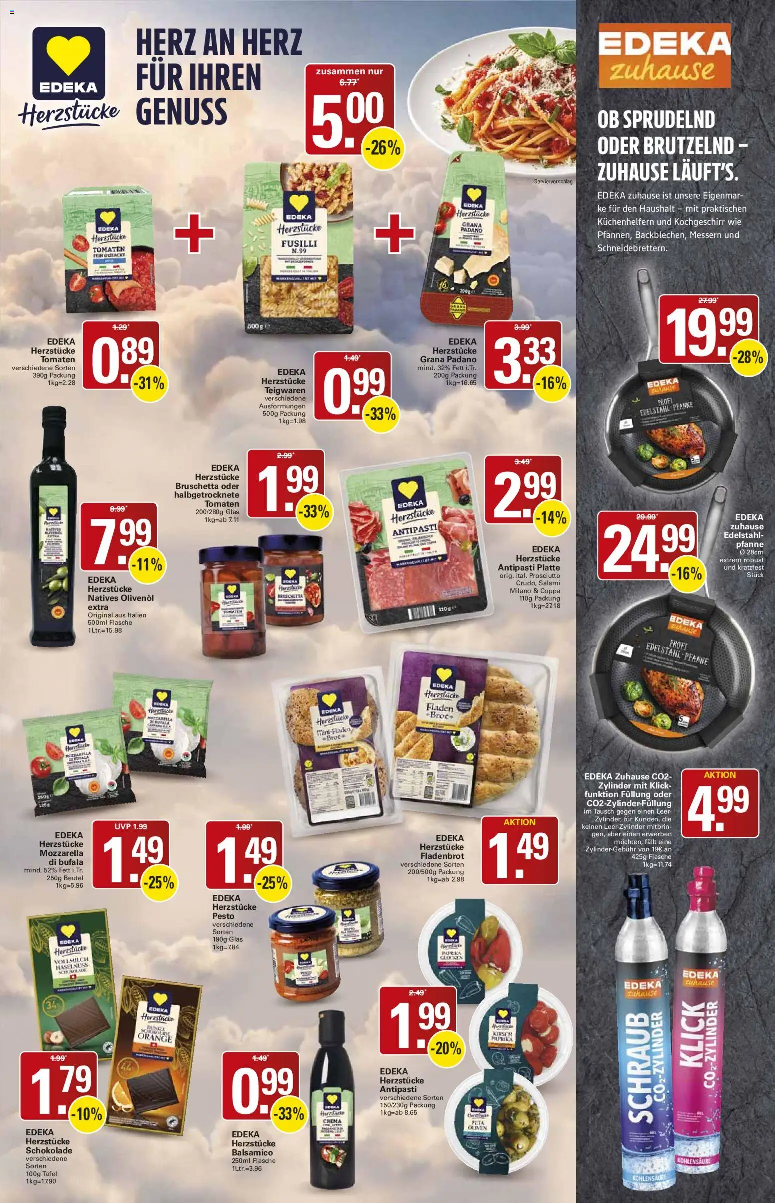 WEZ Prospekt – gültig ab 31.08.2026 | Seite: 3 | Produkte: Grana Padano, Feta, Schokolade, Mozzarella