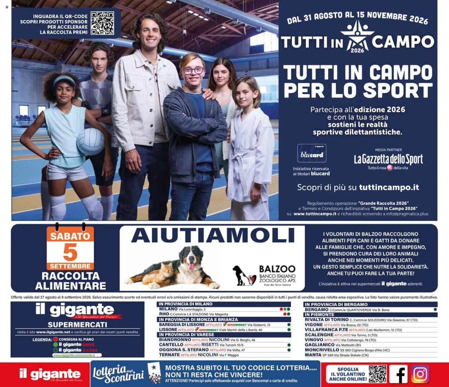 Volantino Il Gigante del 27/08/2026 | Pagina: 18