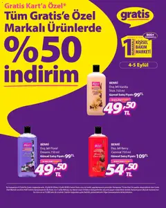 04 Eylül 2026 tarihinden itibaren geçerli olan Gratis kataloğu önizlemesi | Sayfa: 4