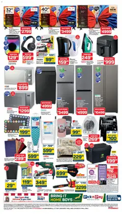 Pick n Pay specials catalogue – valid from 08.06.2026 | Page: 4 | Products: Radio, Headphones, Microwave oven, TV