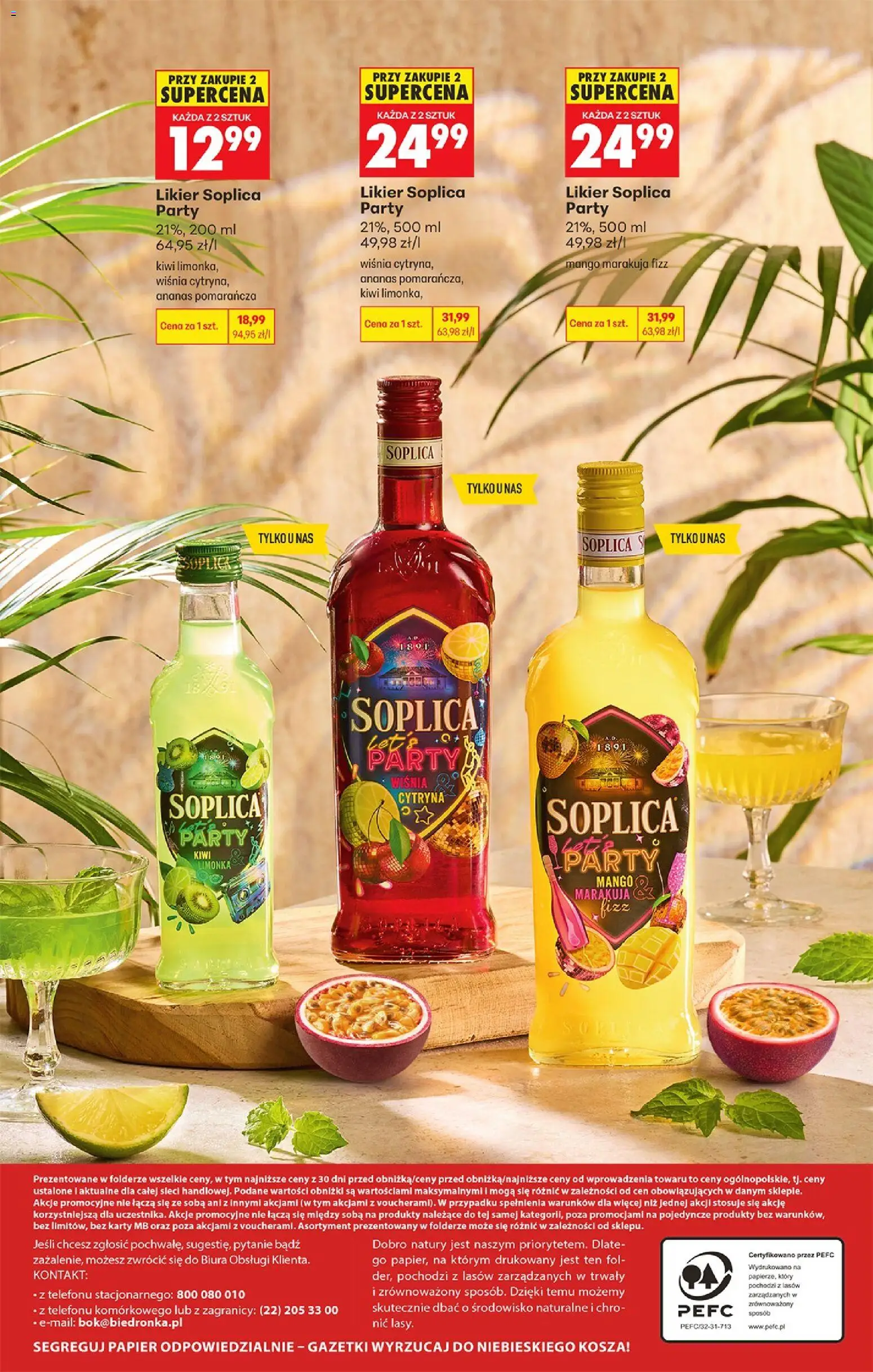 Biedronka Polsko leták - Czas na toast od 20.04.2026 | Strana: 44 | Produkty: Mango, Kiwi, Karty, Marakuja