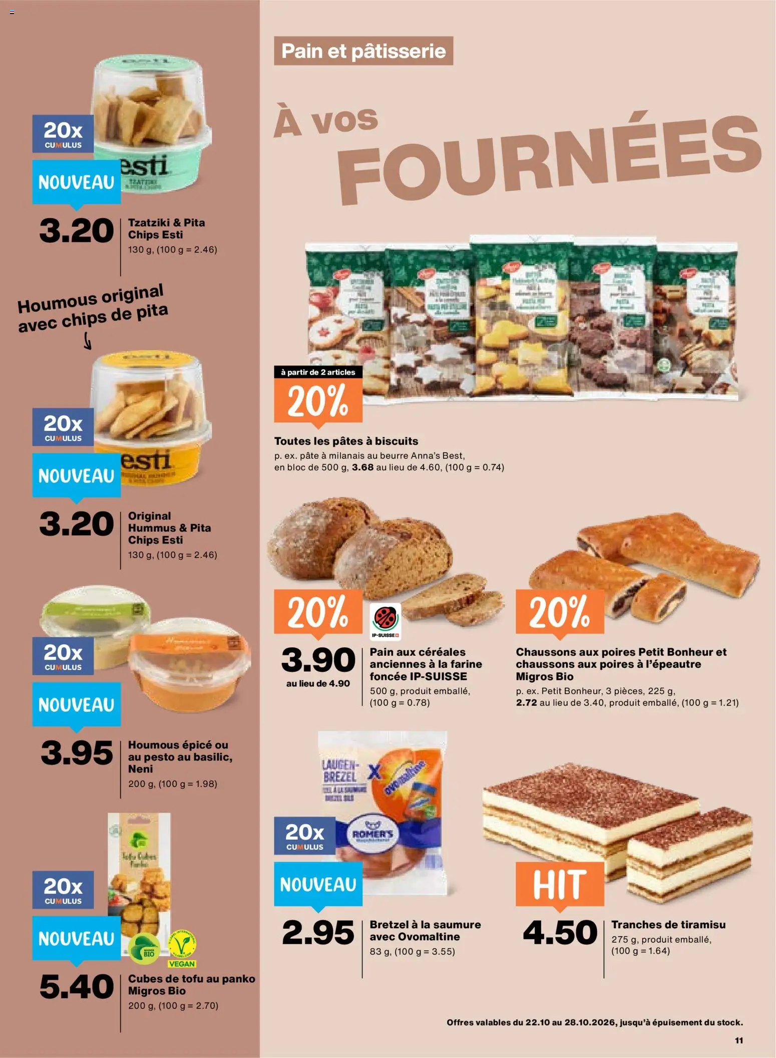 Migros aktionen FR – gültig ab 22.10.2026 | Seite: 11
