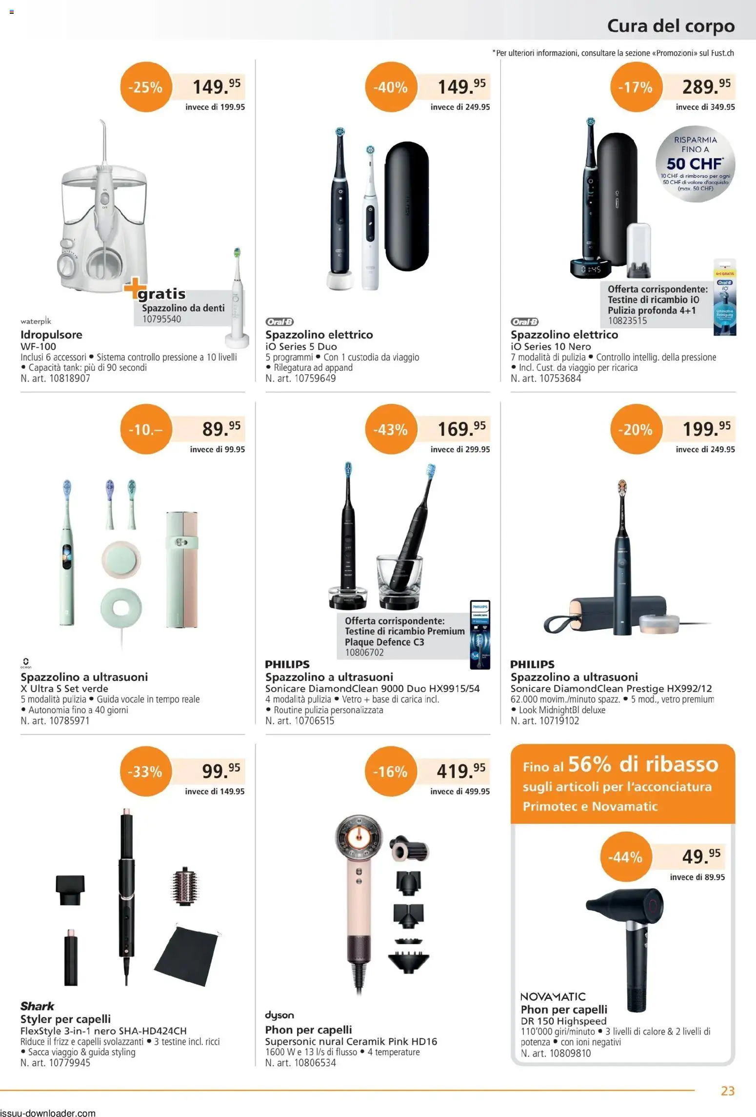 Fust aktionen IT – gültig ab 01.05.2026 | Seite: 23 | Produkte: Philips, Dyson