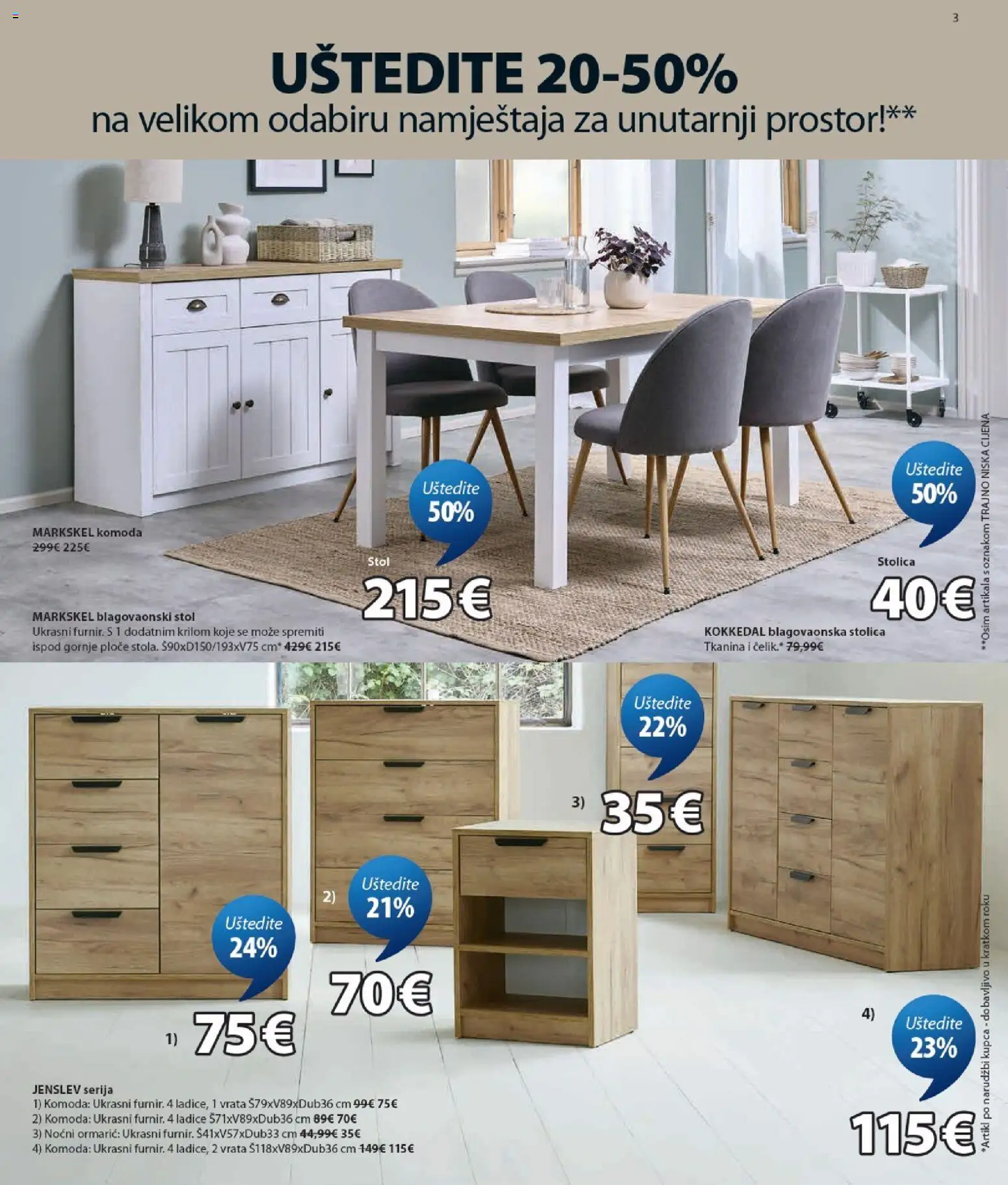 JYSK katalog | vrijedi od 26.08.2026 | Stranica: 3