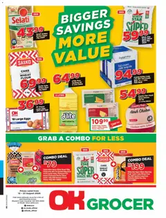 OK Foods specials catalogue – valid from 12/08/2026 | Page: 1 | Products: Spread, Maize meal, Oil, Chicken