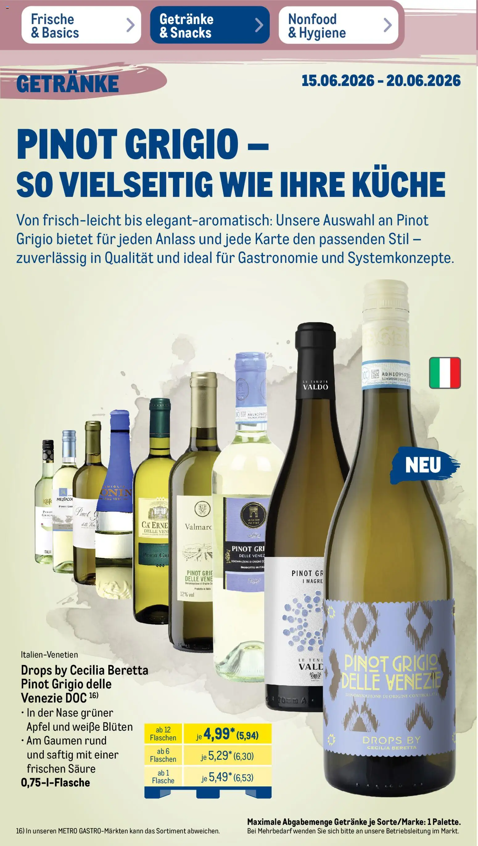 Metro Prospekt – gültig ab 15.06.2026 | Seite: 36 | Produkte: Küche, Äpfel