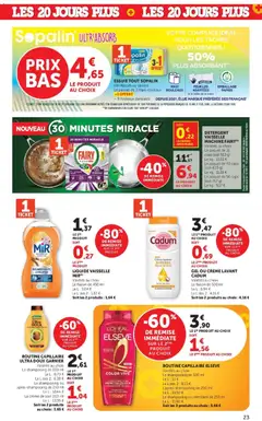 Super U - Prévisualisation de Super U catalogue valide à partir de 06/10/2026 | Page: 23 | Produits: Fairy, Beurre de karité, Beurre, Crème