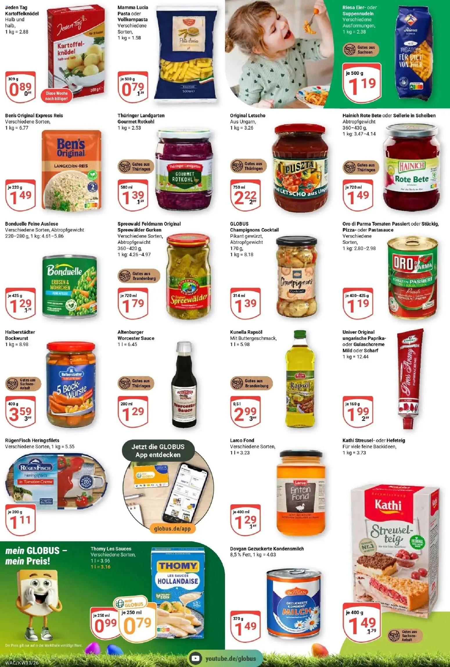 Globus prospekt Markkleeberg	 – gültig ab 23.03.2026 | Seite: 7 | Produkte: Tomaten, Champignons, Pizza, Reis