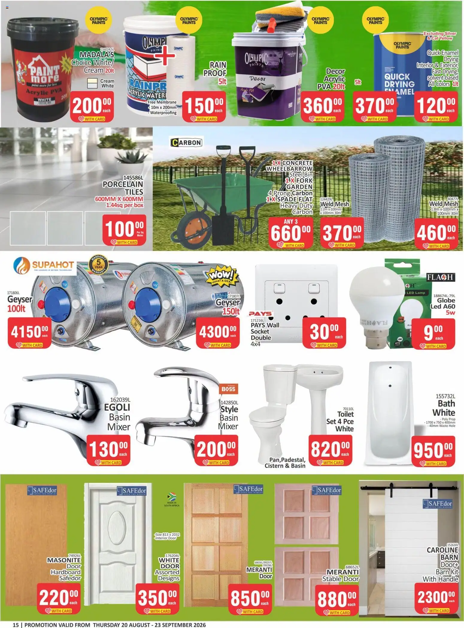 New KIT KAT Cash & Carry catalogue – valid from 20/08/2026 | Page: 9 | Products: Stable door, Cistern, Basin, Cream