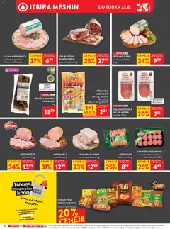 Spar katalog akcije – veljaven od 17.06.2026 | Stran: 12 | Izdelki: Panceta, Mortadela, Slanina, Salama